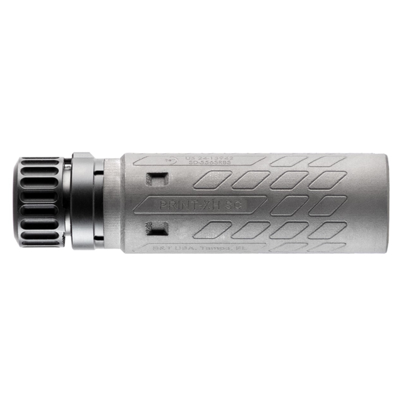 B&T Print-XH RBS SubCompact 5.56 Suppressor, 5"- SD-556SRBS-SC-Ti