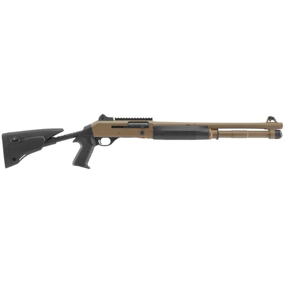 Benelli M4 EXT Flat Dark Earth 12 Ga Shotgun, 18.5" - 11788