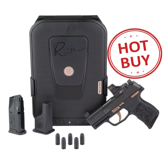 Sig Sauer P365 Rose MS 380acp Pistol Package, 3.1" - 365-380-ROSE-MS-RS