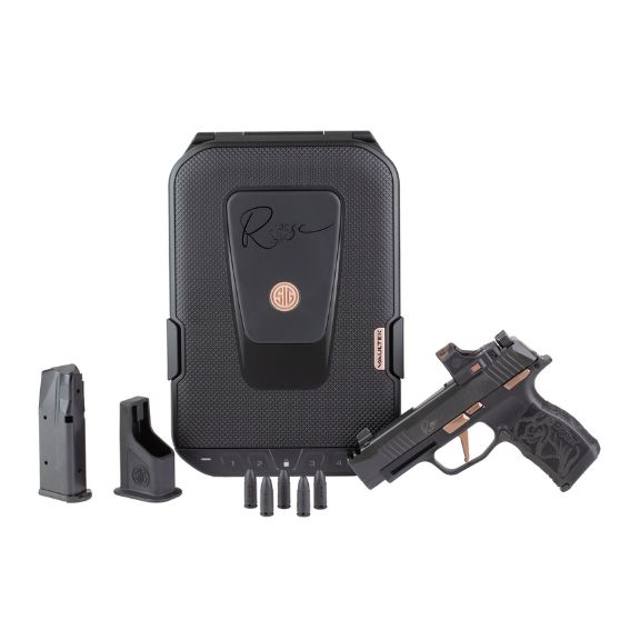Sig Sauer P365 XL Rose Comp 9mm Pistol Package, 3.7" - 365XL-9-ROSE-MS-RS