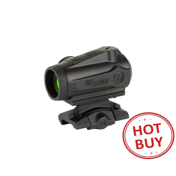 Sig Sauer Romeo5 Gen II Compact Red Dot Reticle Optic - SOR5101
