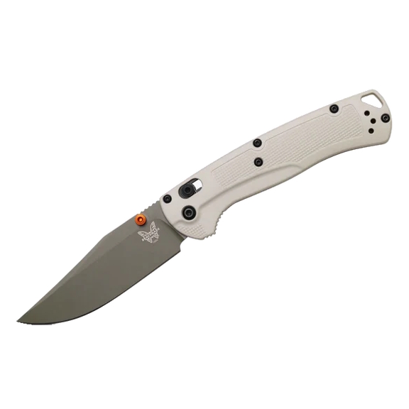Benchmade Taggedout Tan Grivory Folding Knife, 3.5" - 15536GN-01