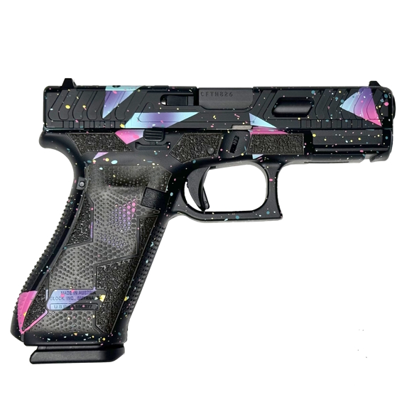 Glock 45 Gen5 80's Night 9mm Pistol, 4.02" - GLPA455S203-80NITE-SCT