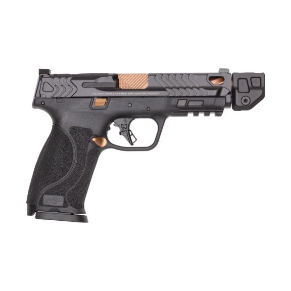 Smith & Wesson M&P9 M2.0 PC OR Comp 9mm Pistol, 4.869" - 14618