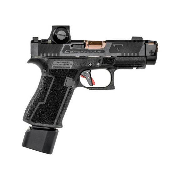Taran Tactical G43X Combat Carry Radian 9mm Pistol, 3.39" - TTI-GLOCK-43XBLK-RAD