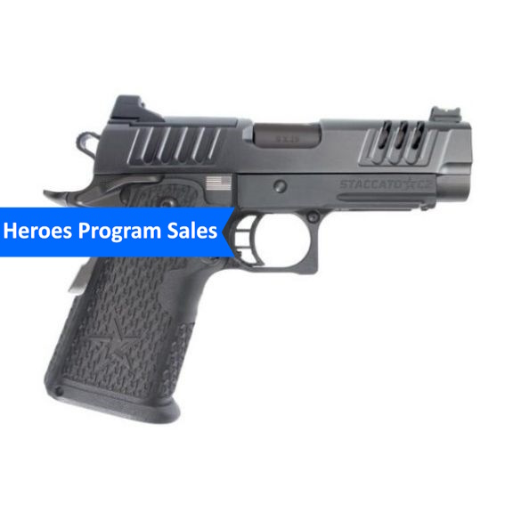 Staccato C2 DLC Barrel X-Series 9mm Pistol, 3.9" - 10-1101-000102-01H