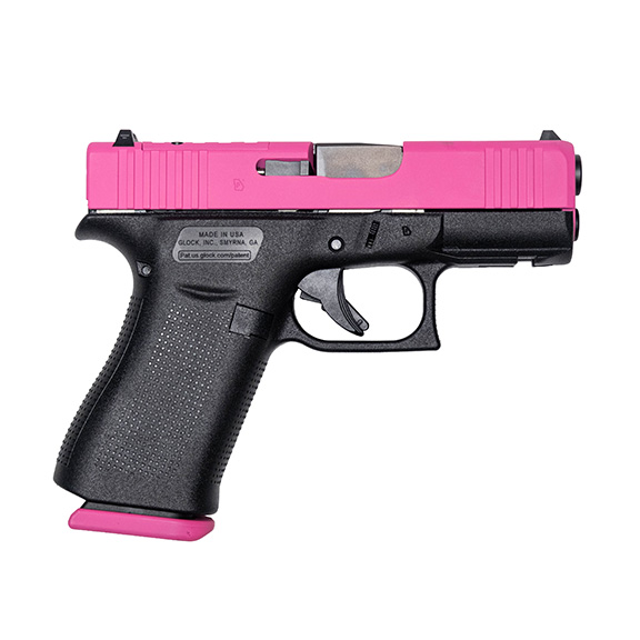 Glock 43x MOS Pink Ported 9mm Pistol