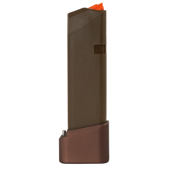 Taran Tactical Completed G19 9mm 20 Rd FDE/Coyote Bronze Magazine - TTI-G19CM-FDE-00