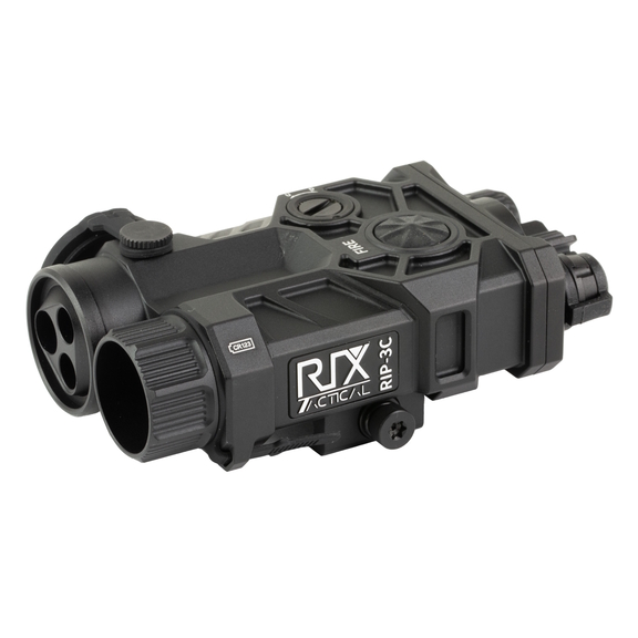 RIXRIP3CBG_1_HR RIX Tactical RIP-3C Infrared/Green Laser Illuminator System - RIP-3C BLACK