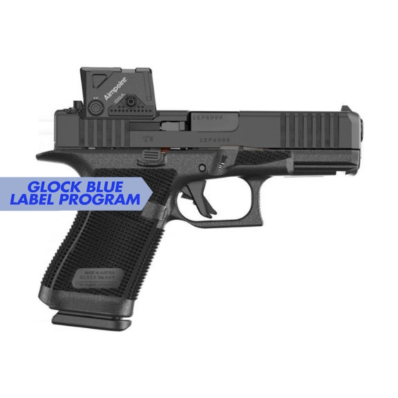 Glock 19 Gen6 Aimpoint COA Blue Label 9mm Pistol, 4.02" - P61950B02DC8A3