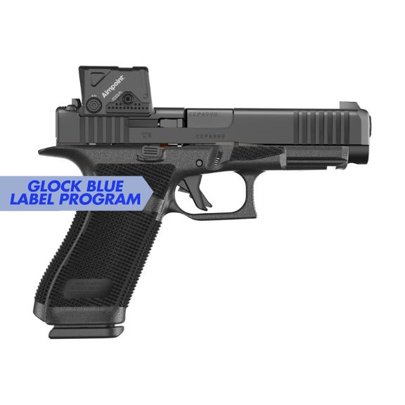 Glock 17 Gen6 Aimpoint COA Blue Label 9mm Pistol, 4.49" - P61750B02DC8A3